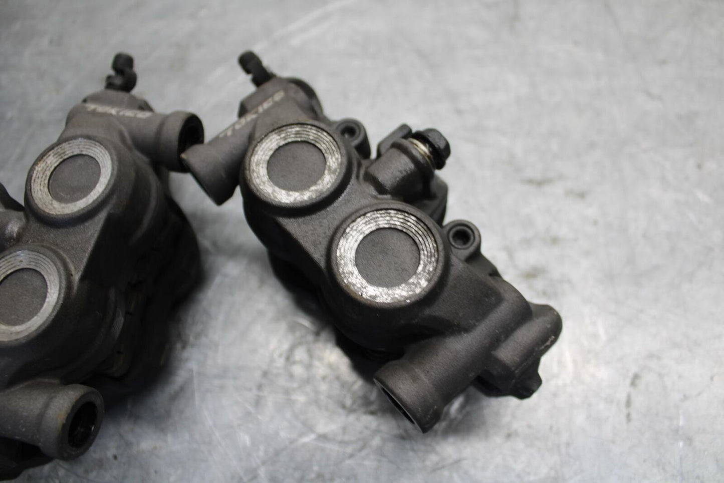 2008 Kawasaki Ninja ZX10R ZX1000E RIGHT LEFT FRONT BRAKE CALIPER SET PAIR BB524