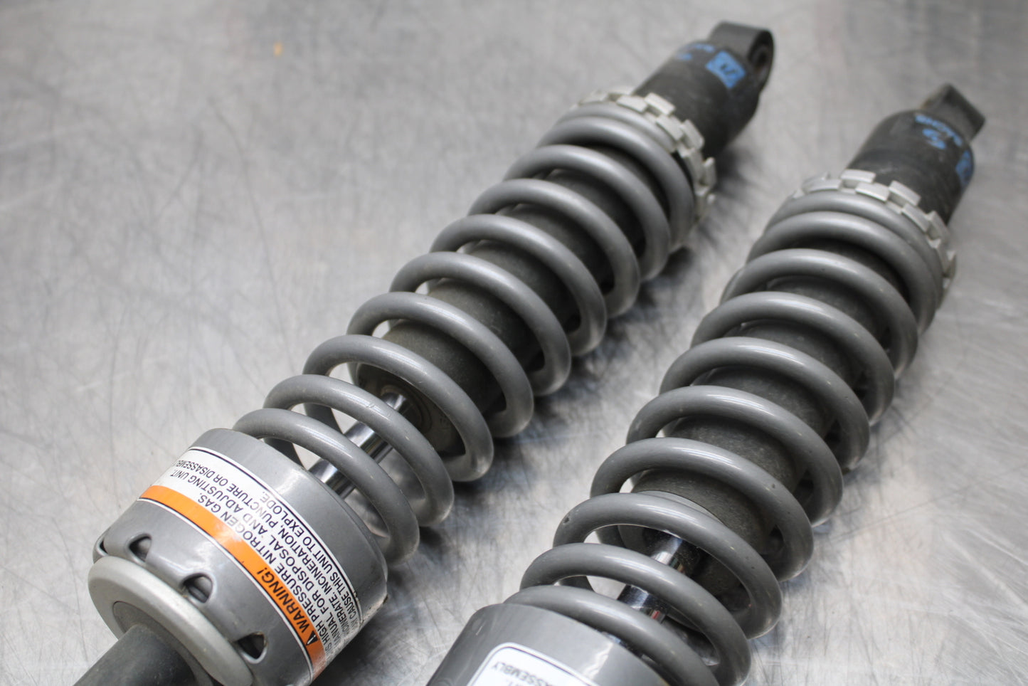 08 MOTO GUZZI BREVA 750 REAR BACK SHOCK ABSORBER SUSPENSION SET PAIR  BB154