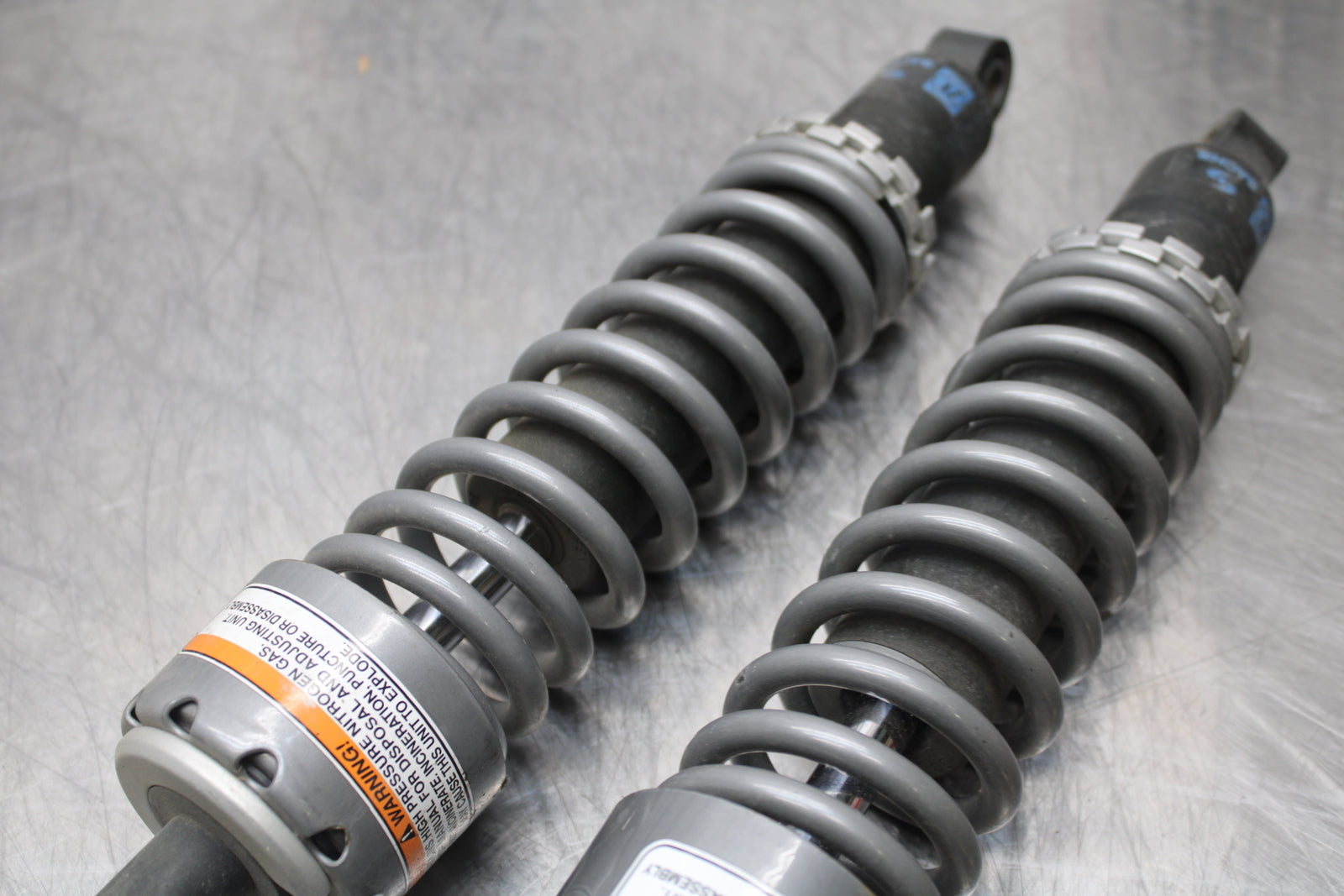 08 MOTO GUZZI BREVA 750 REAR BACK SHOCK ABSORBER SUSPENSION SET PAIR  BB154