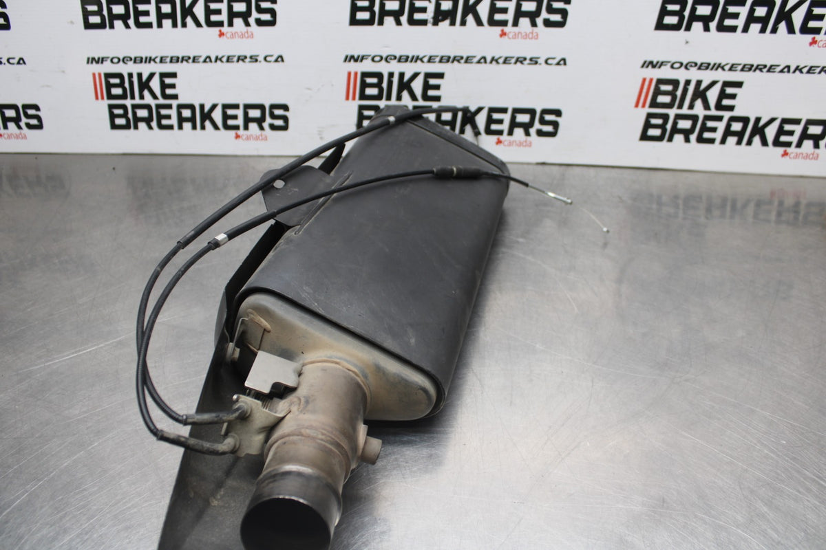 13-18 KAWASAKI NINJA ZX6R EXHAUST PIPE MUFFLER SLIP ON CAN SILENCER BB735