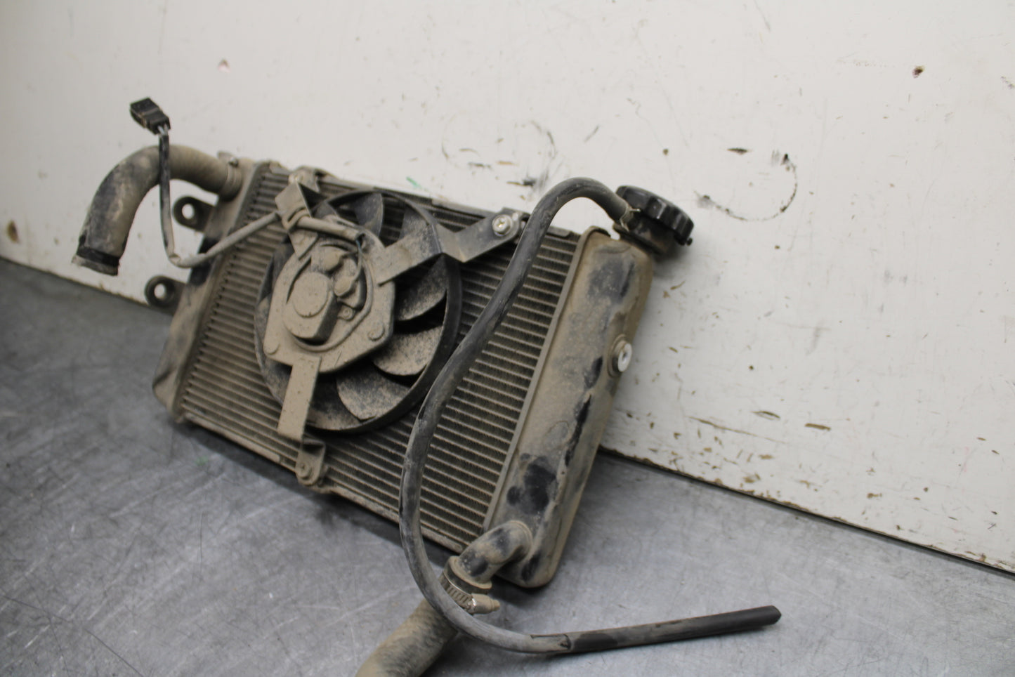 16-17 KAWASAKI VULCAN S 650 EN650 ABS ENGINE COOLER COOLING RADIATOR BB731