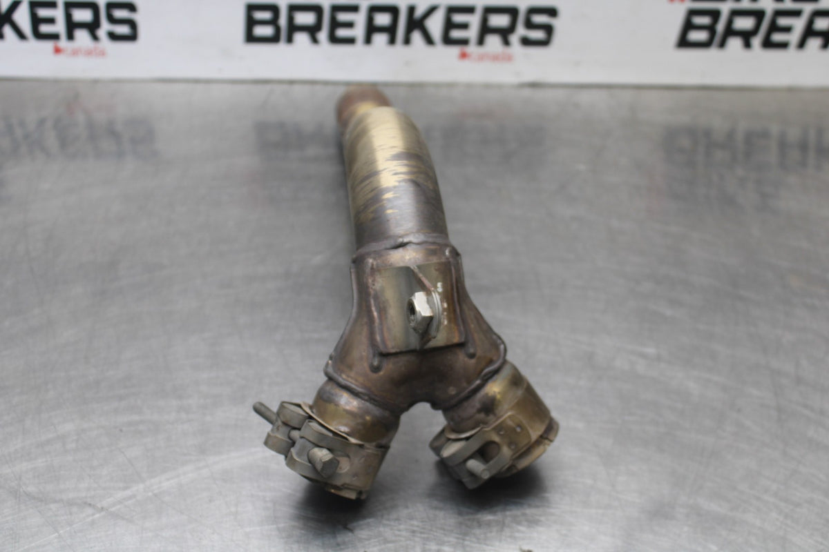 12 TRIUMPH STREET TRIPLE R EXHAUST MIDPIPE MID MIDDLE PIPE BB914