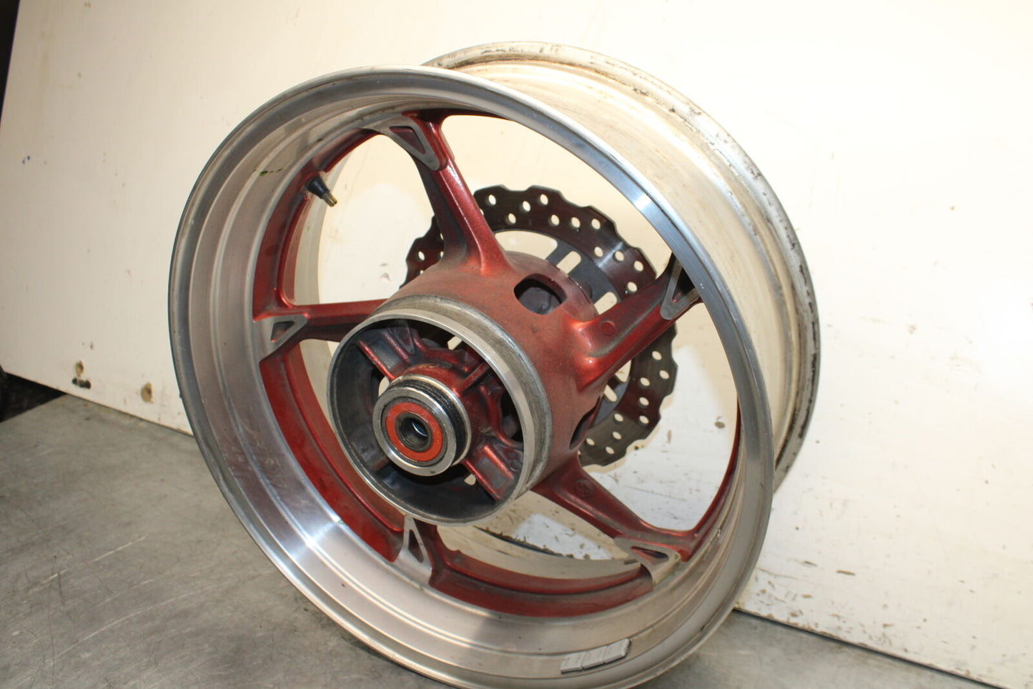 12-13 KAWASAKI Z1000 REAR WHEEL BACK RIM BB743