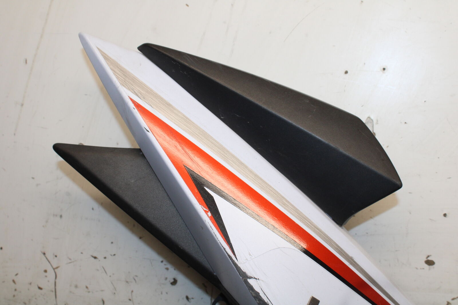 12-13 KAWASAKI Z1000 RIGHT FRONT UPPER MID SIDE FAIRING COWL PLASTIC BB743