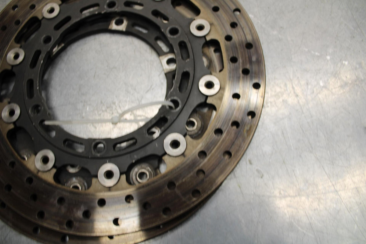 05 YAMAHA YZF R6S FRONT LEFT RIGHT BRAKE ROTORS DISCS BB600