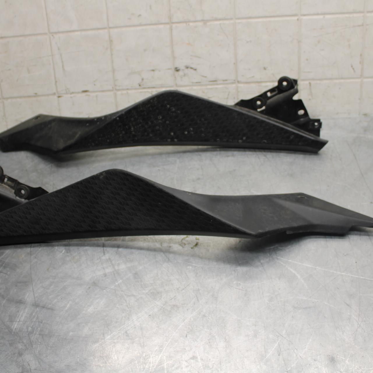 2013 Kawasaki Ninja 300  ABS RIGHT LEFT GAS FUEL TANK PANELS COVERS TRIM BB518