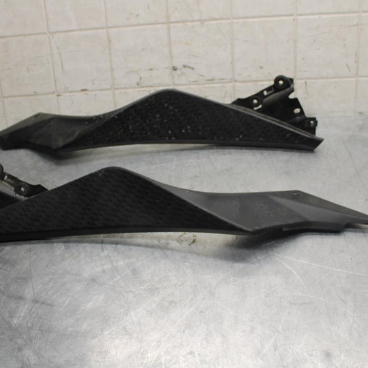 2013 Kawasaki Ninja 300  ABS RIGHT LEFT GAS FUEL TANK PANELS COVERS TRIM BB518