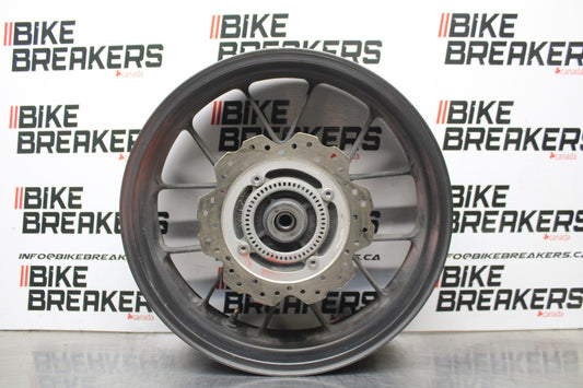 13-15 HONDA CBR500R REAR WHEEL BACK RIM & ROTOR BB834
