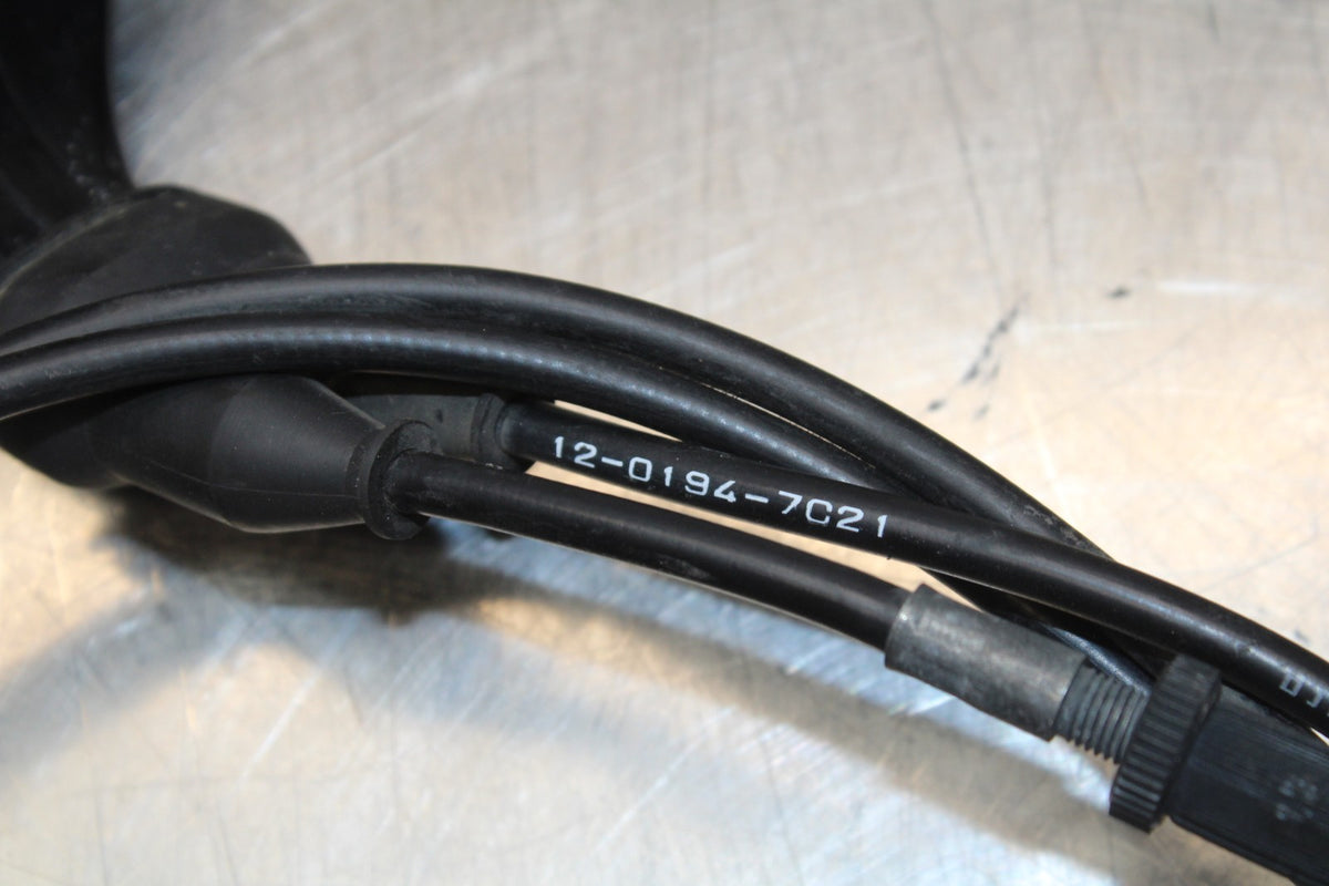 2007 Kawasaki Ninja ZX6R ZX600P THROTTLE CABLES LINES BB175