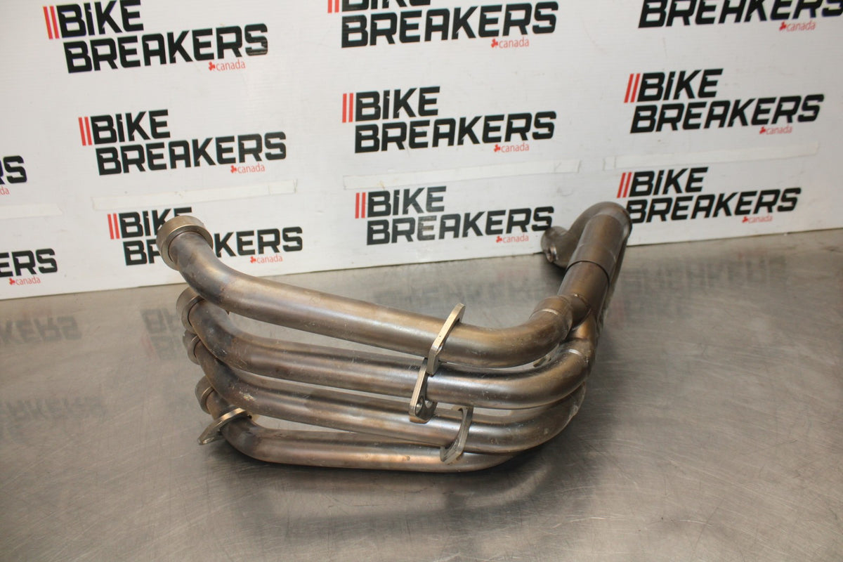 17 YAMAHA YZF R6 EXHAUST HEADER PIPES MANIFOLD BB922