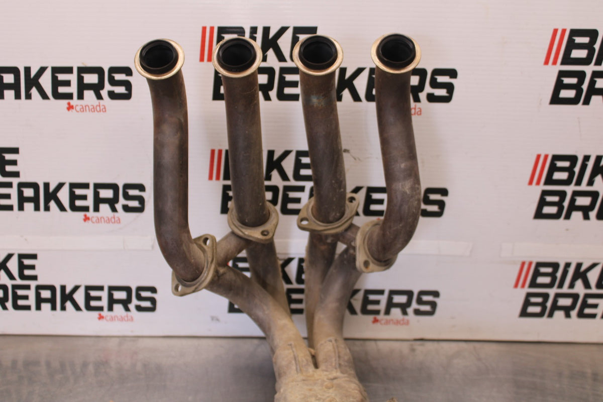 08 KAWASAKI ZX6R EXHAUST HEADER PIPES MANIFOLD BB896