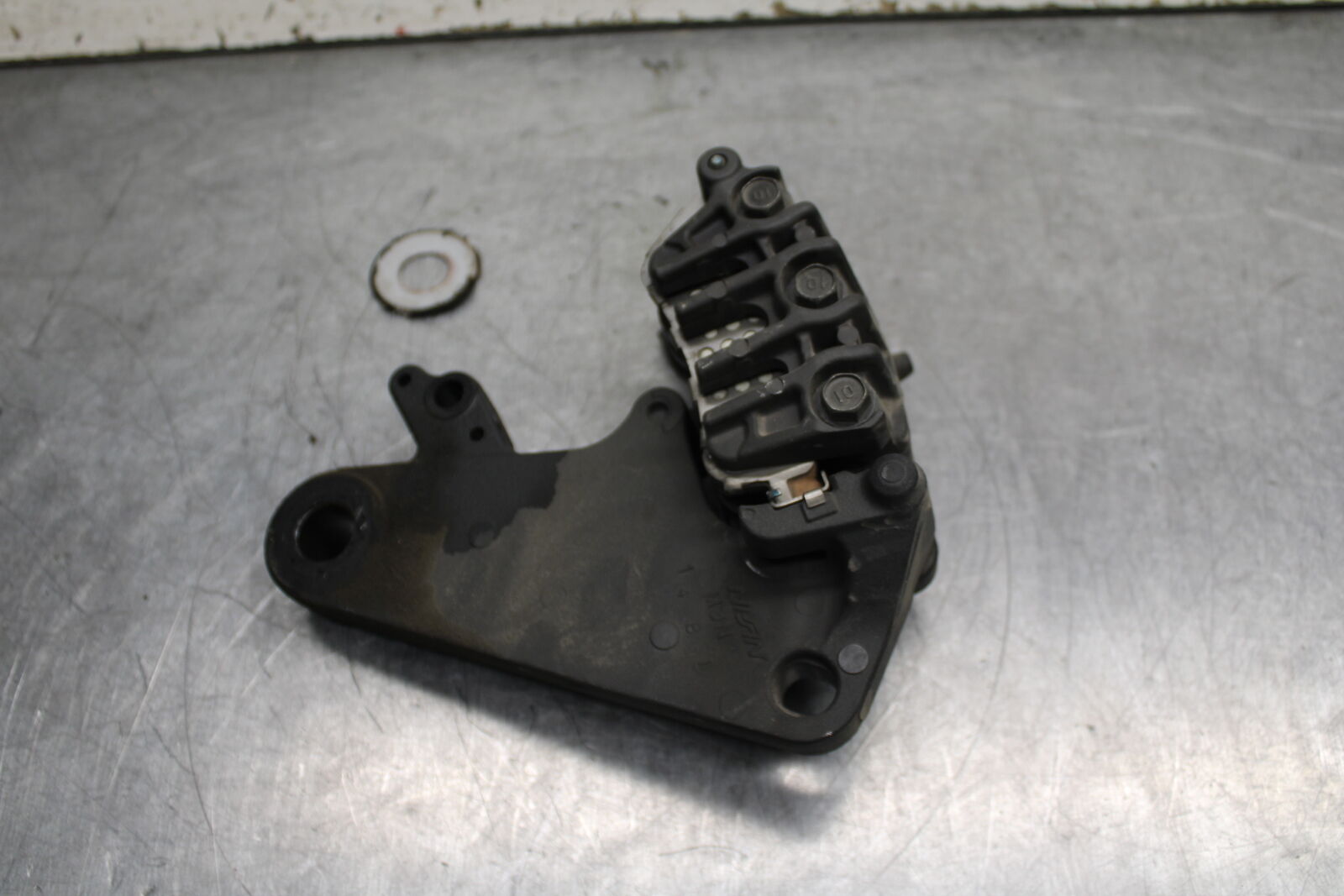 14 HONDA CTX1300A REAR BACK BRAKE CALIPER W MOUNT BRACKET BB732