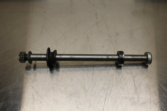86 SUZUKI GS750ES REAR AXLE BACK WHEEL RIM PIVOT BOLT AXEL BB140