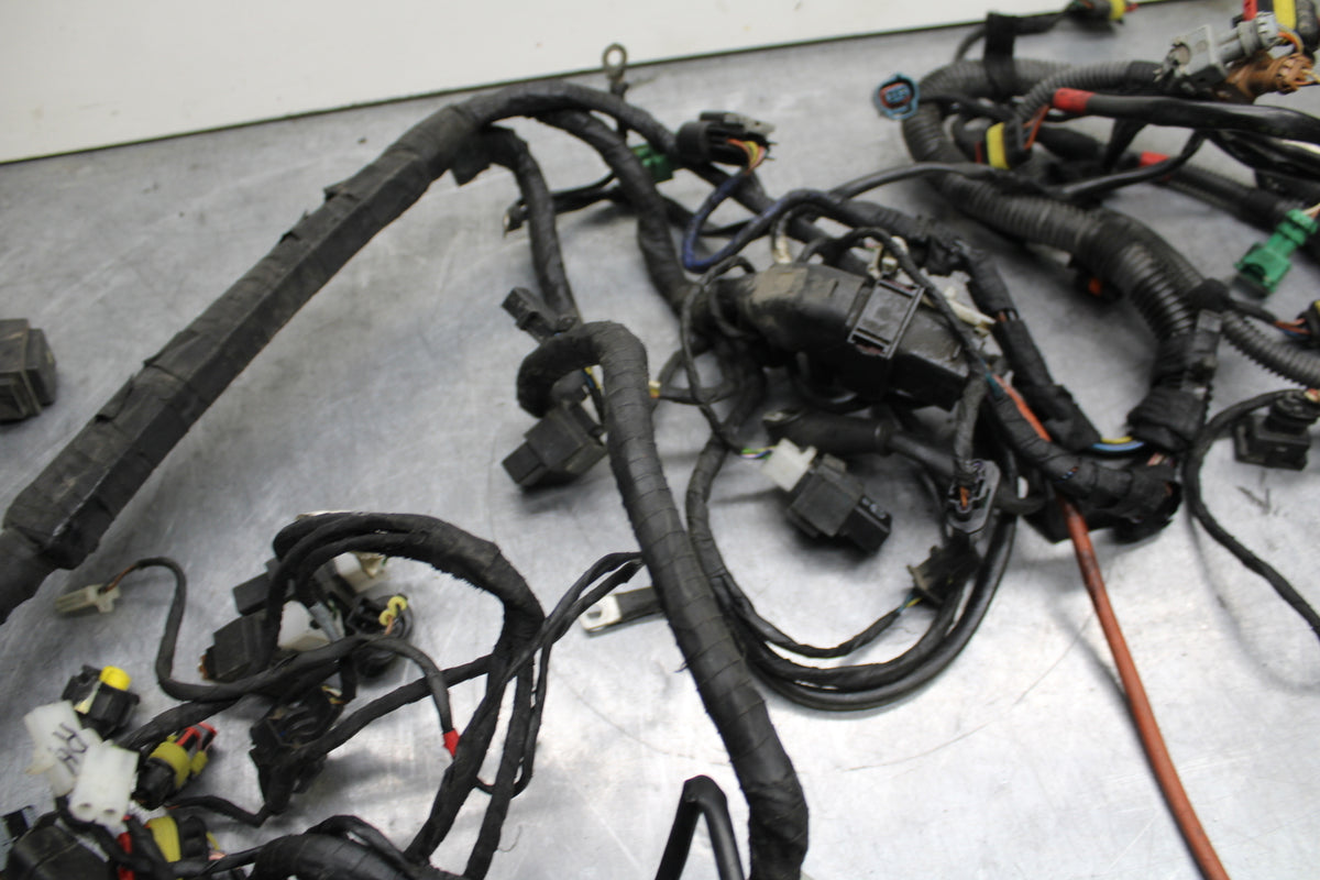 10-11 APRILIA RSV4 R MAIN ENGINE WIRING HARNESS MOTOR WIRE LOOM BB120