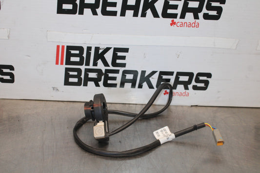 24 APRILIA TUONO V4 1100 FACTORY ABS LEFT CLIP ON HANDLE SWITCH BB887