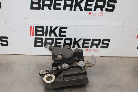 24-25 KAWASAKI NINJA 500 ABS REAR BACK BRAKE CALIPER W MOUNT BRACKET BB899