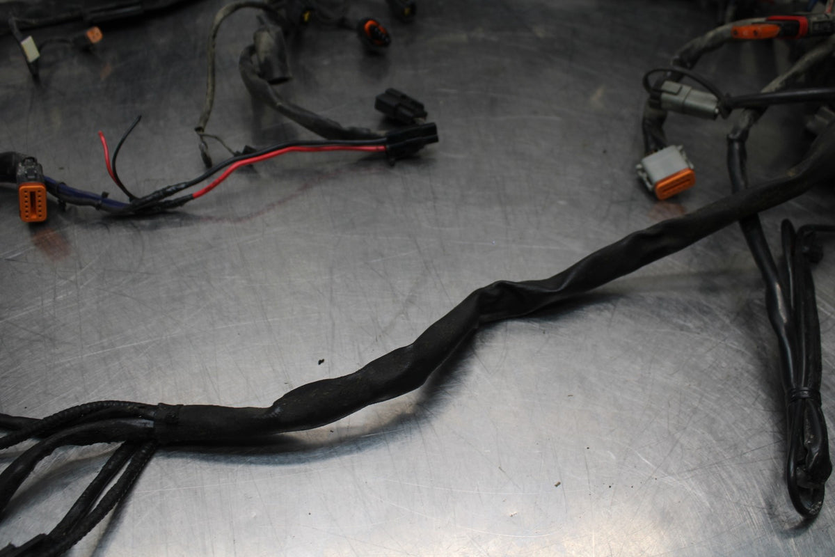 08 HARLEY-DAVIDSON ELECTRA GLIDE POLICE EFI FLHTPI MAIN WIRING HARNESS BB816