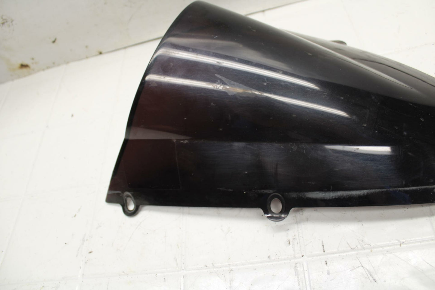 98-99 YAMAHA YZF R1 DOUBLE BUBBLE SMOKE FRONT WINDSHIELD WINDSCREEN  BB08