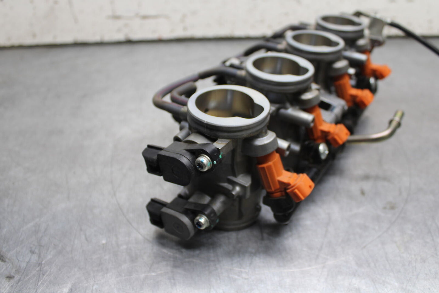 13-17 KAWASAKI NINJA ZX6R ZX636E MAIN FUEL INJECTORS / THROTTLE BODIES BB735