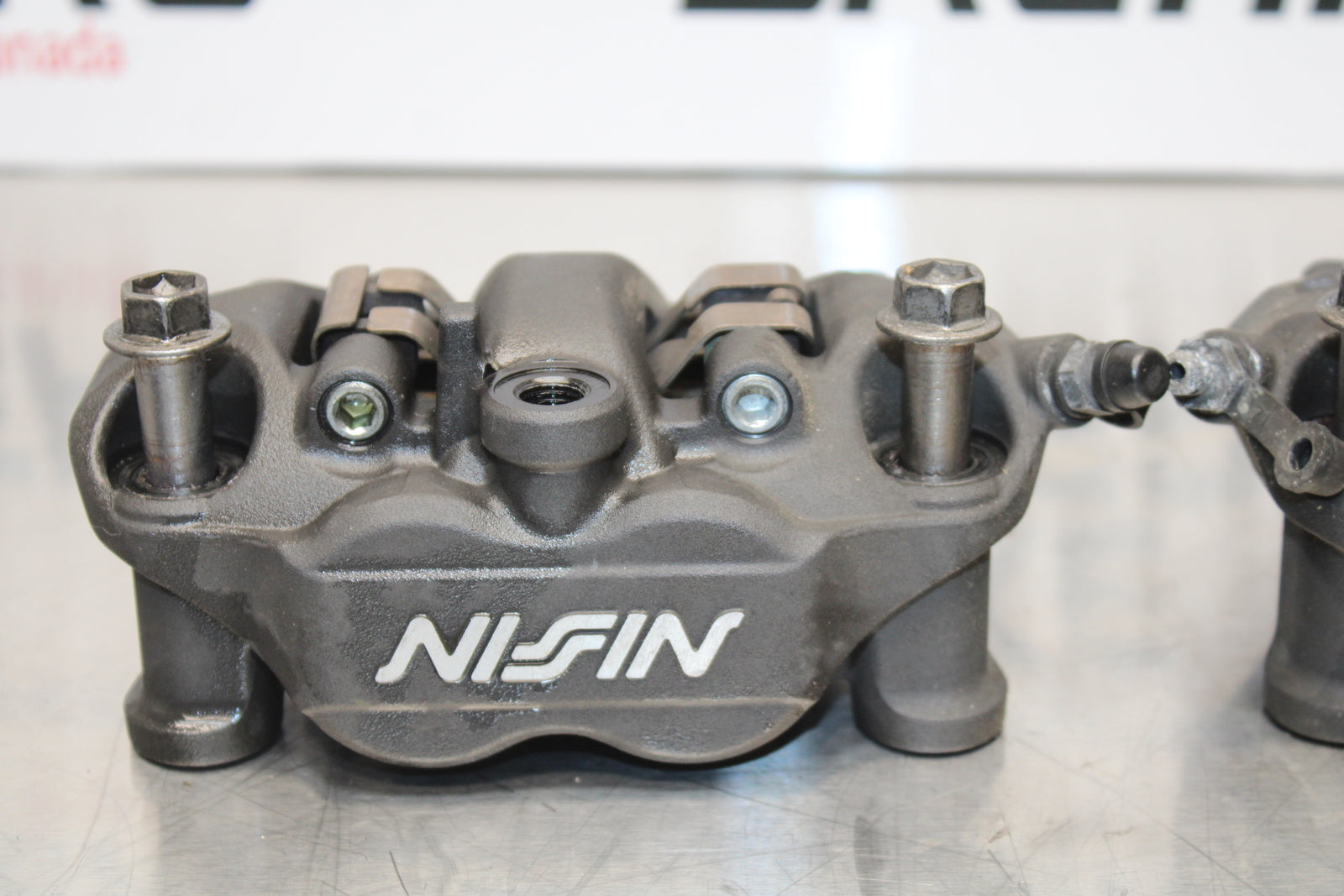 13-17 KAWASAKI NINJA ZX6R ZX636 ABS RIGHT LEFT FRONT BRAKE CALIPER SET BB143