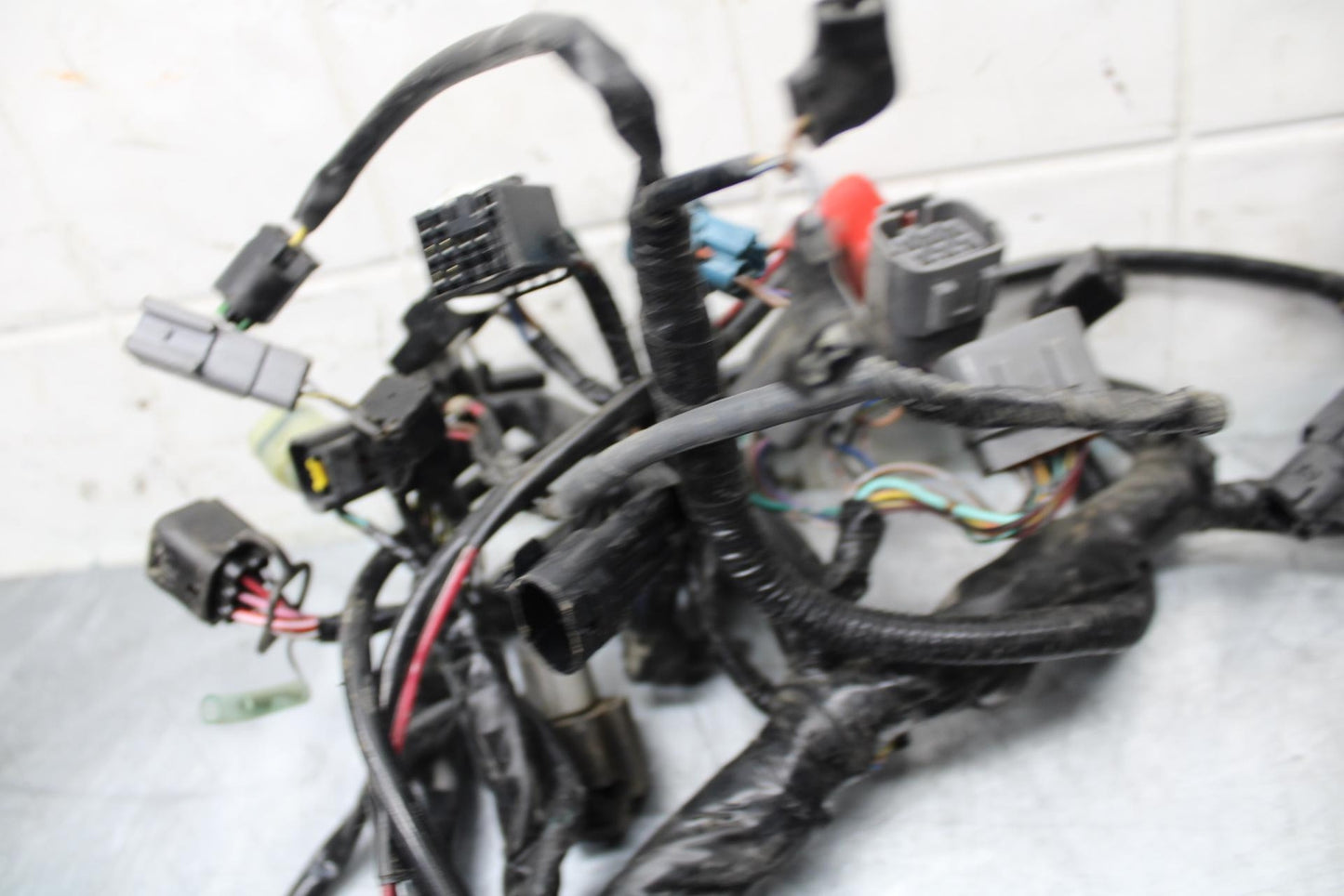 12-17 KAWASAKI NINJA 650 MAIN ENGINE WIRING HARNESS MOTOR WIRE LOOM BB470