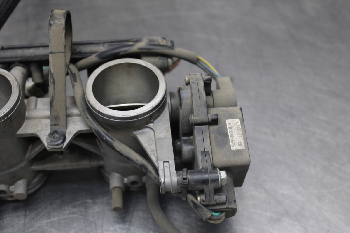 07 KAWASAKI NINJA 650 EX650 MAIN FUEL INJECTORS / THROTTLE BODIES BB844