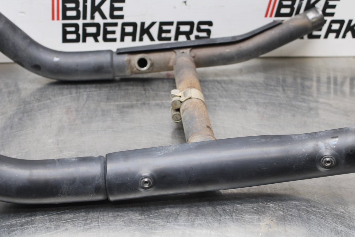 19 MOTO GUZZI V7 III EXHAUST HEADER PIPES MANIFOLD BB831