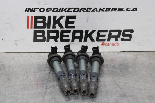 11-24 SUZUKI GSXR750 IGNITION COILS COIL SPARK PLUG CAPS BB871
