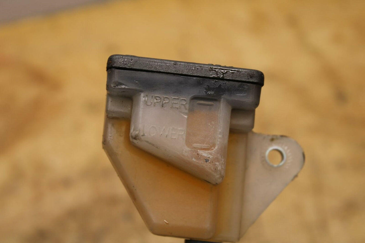 04-09 SUZUKI GS500F REAR BACK BRAKE MASTER CYLINDER W RESERVOIR BB335