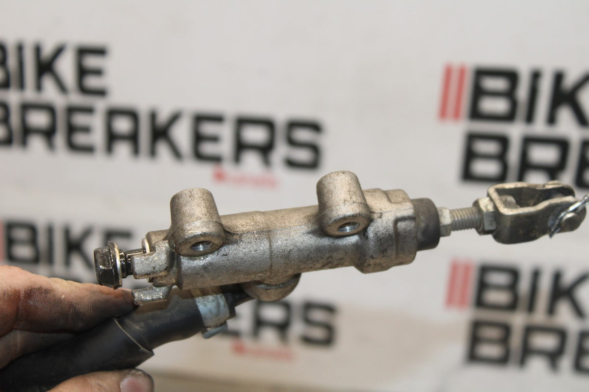 08-09 KAWASAKI NINJA ZX14R REAR BACK BRAKE MASTER CYLINDER W RESERVOIR BB932