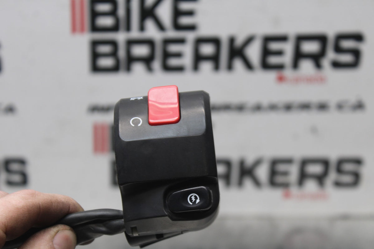 13 KAWASAKI NINJA 650 EX650F ABS RIGHT HANDLE KILL OFF START SWITCH BB828