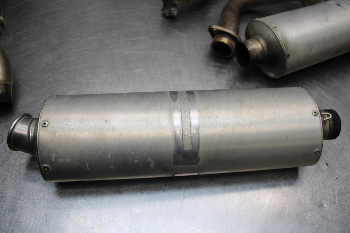 02 DUCATI MONSTER 620 FULL EXHAUST SYSTEM HEADERS PIPE MUFFLER BB851