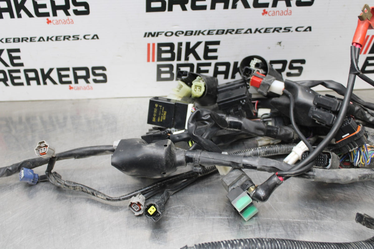 18 YAMAHA SUPER TENERE MAIN ENGINE WIRING HARNESS MOTOR WIRE LOOM BB832