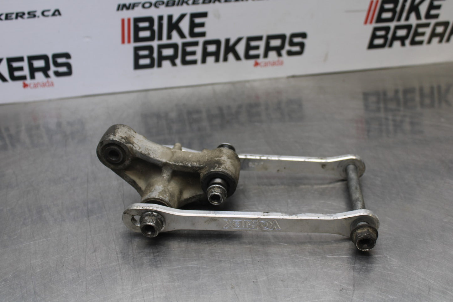 07-08 KAWASAKI NINJA ZX6R VORTEX REAR DOGBONE SHOCK LINKAGE LINK BB203