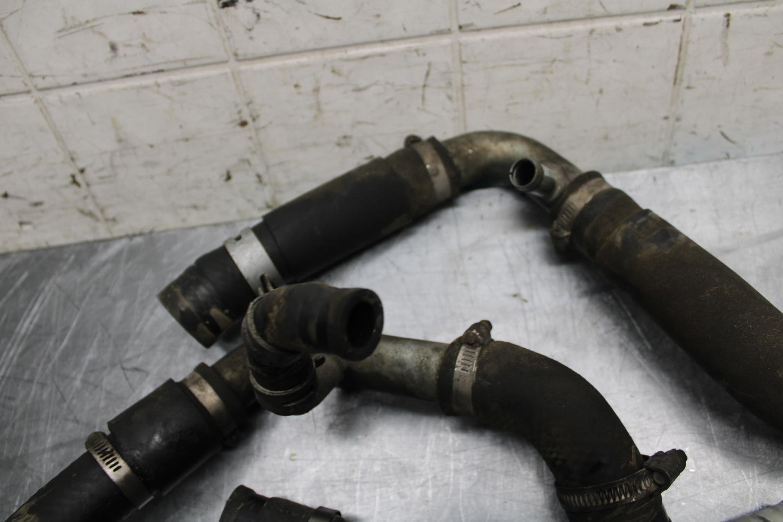 07 YAMAHA YZF R6 RADIATOR HOSES ENGINE COOLANT WATER PIPES HOSE BB495