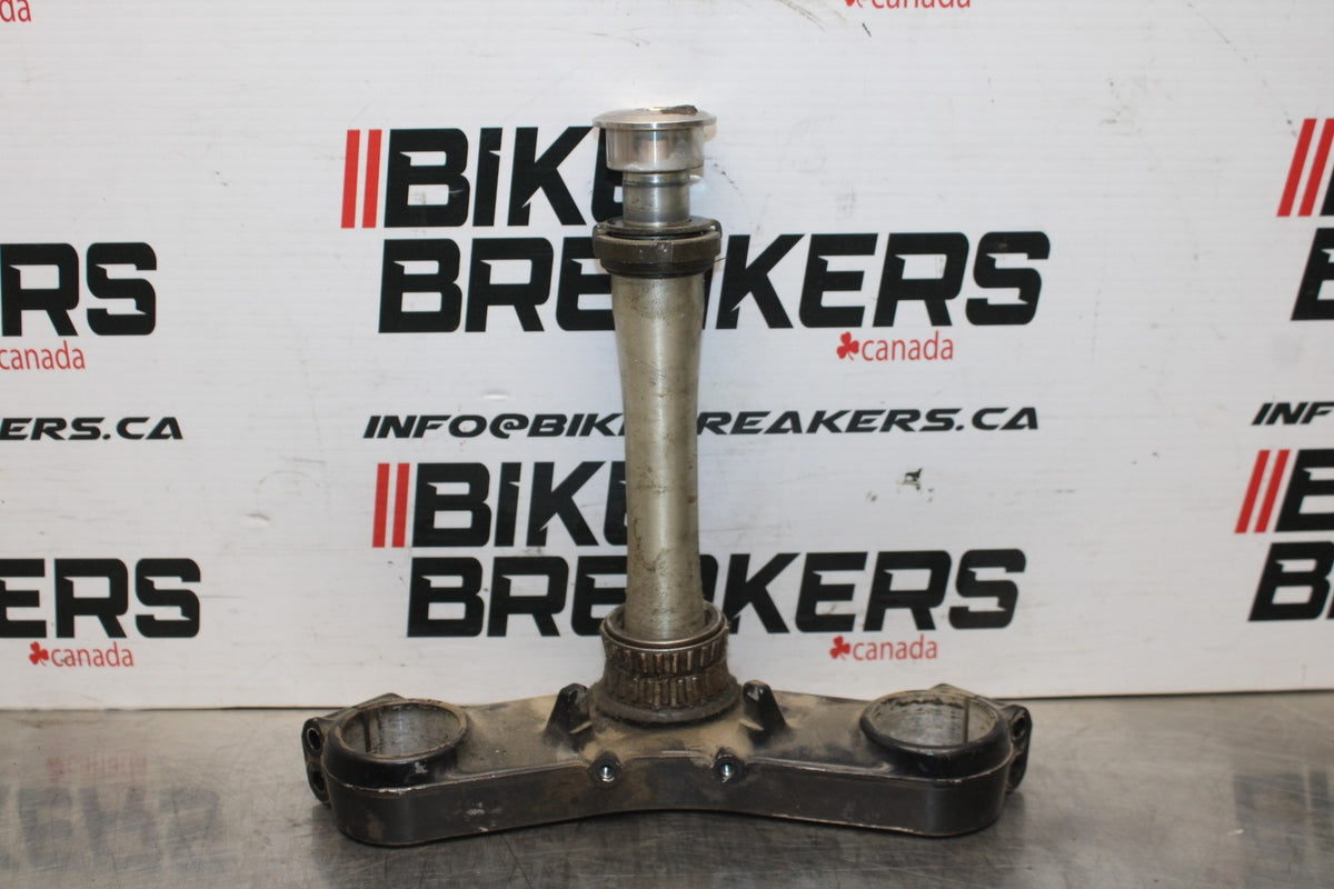 99 KAWASAKI NINJA ZX9R FRONT FORKS CLAMP LOWER TRIPLE TREE STEM BB05