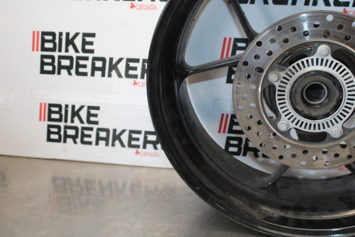 16 APRILIA TUONO V4 1100 REAR WHEEL BACK RIM & ROTOR BB905