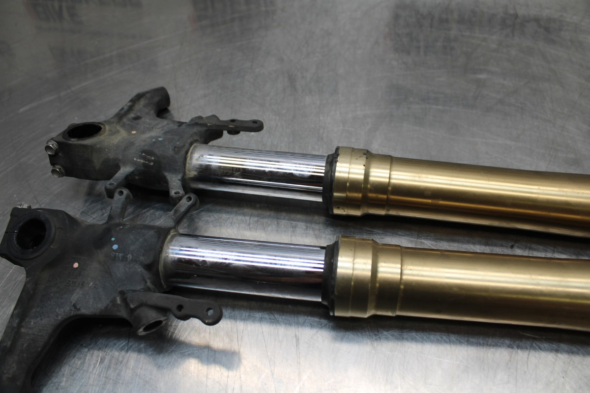 06-07 SUZUKI GSXR 600 FRONT FORKS SHOCK SUSPENSION SET PAIR BB178