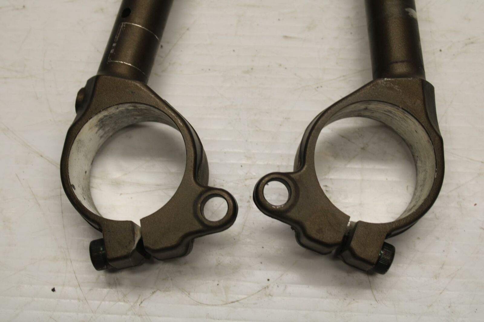 03-04 KAWASAKI NINJA ZX6RR LEFT RIGHT CLIP ON ONS HANDLEBARS PAIR SET BB264