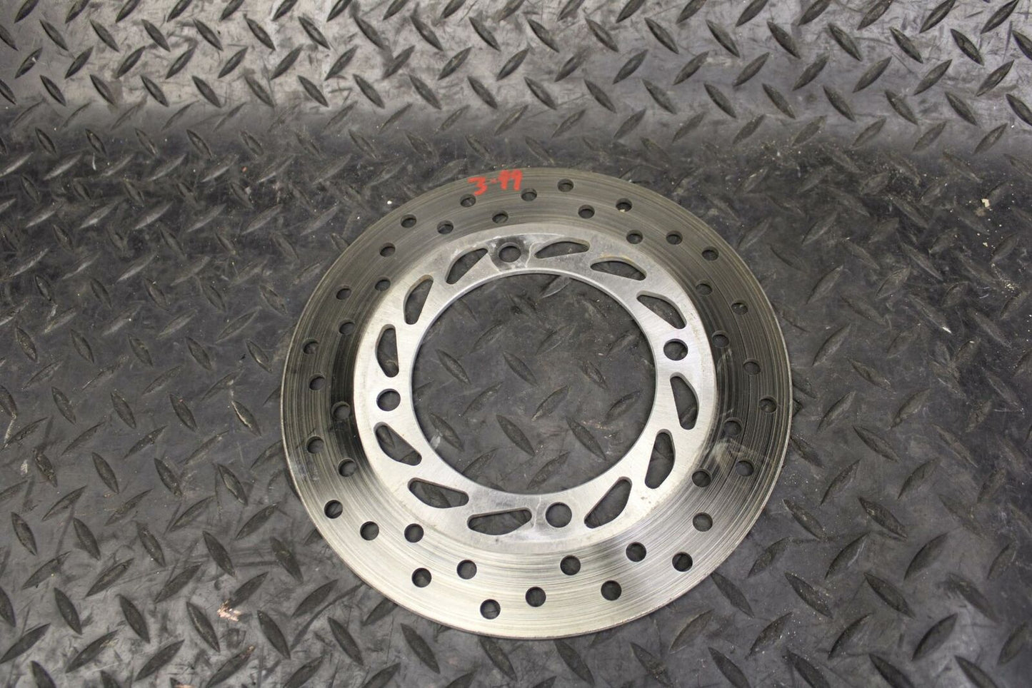 08 HONDA CBR125R REAR ROTOR BACK BRAKE DISC bb180
