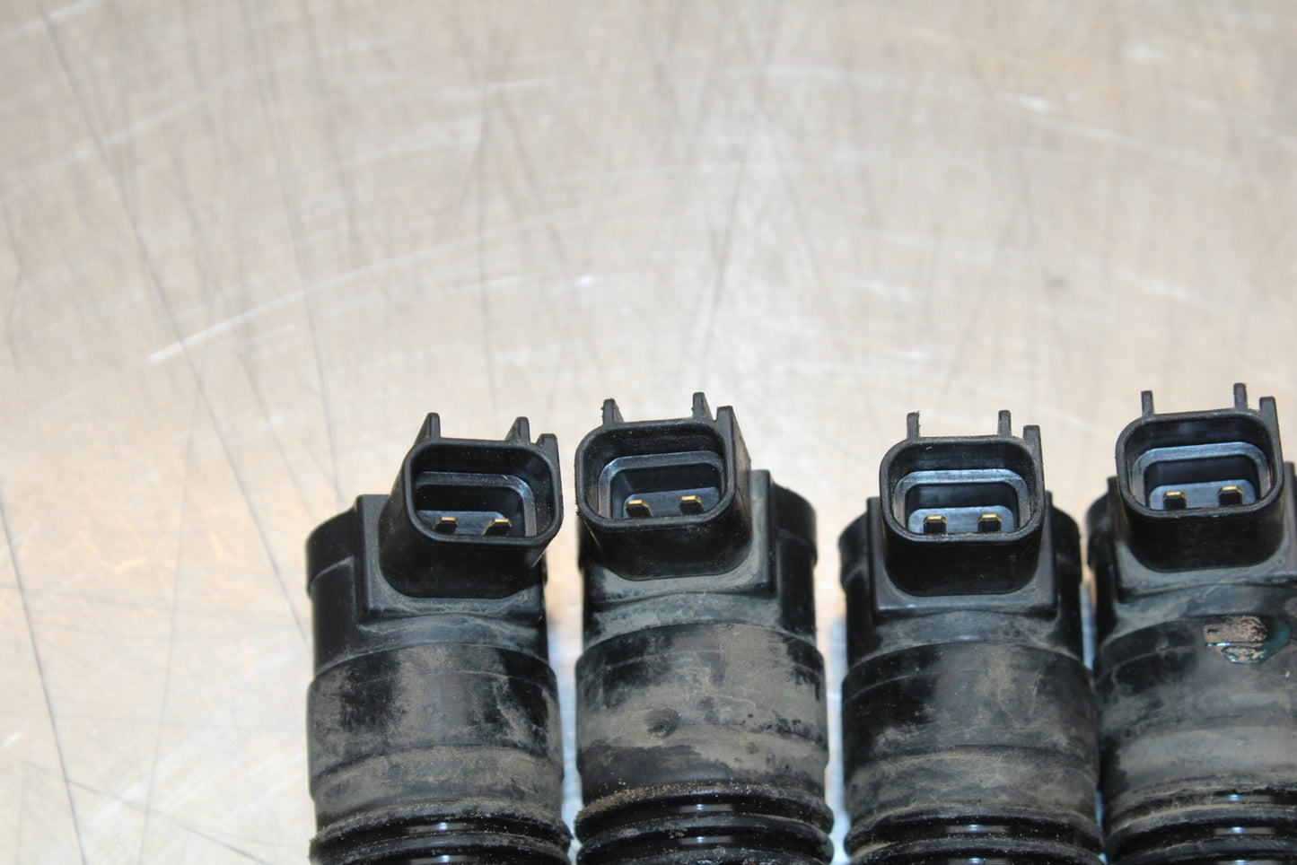 04-05 KAWASAKI NINJA ZX10R IGNITION COILS COIL SPARK PLUG CAPS BB163