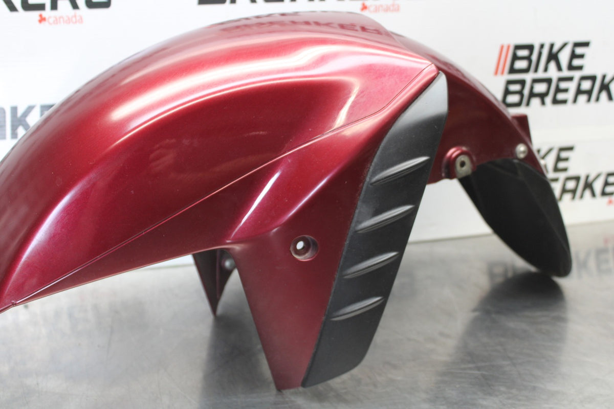 09 KAWASAKI CONCOURS 14 ZG1400B FRONT WHEEL FENDER COWL FAIRING BB875