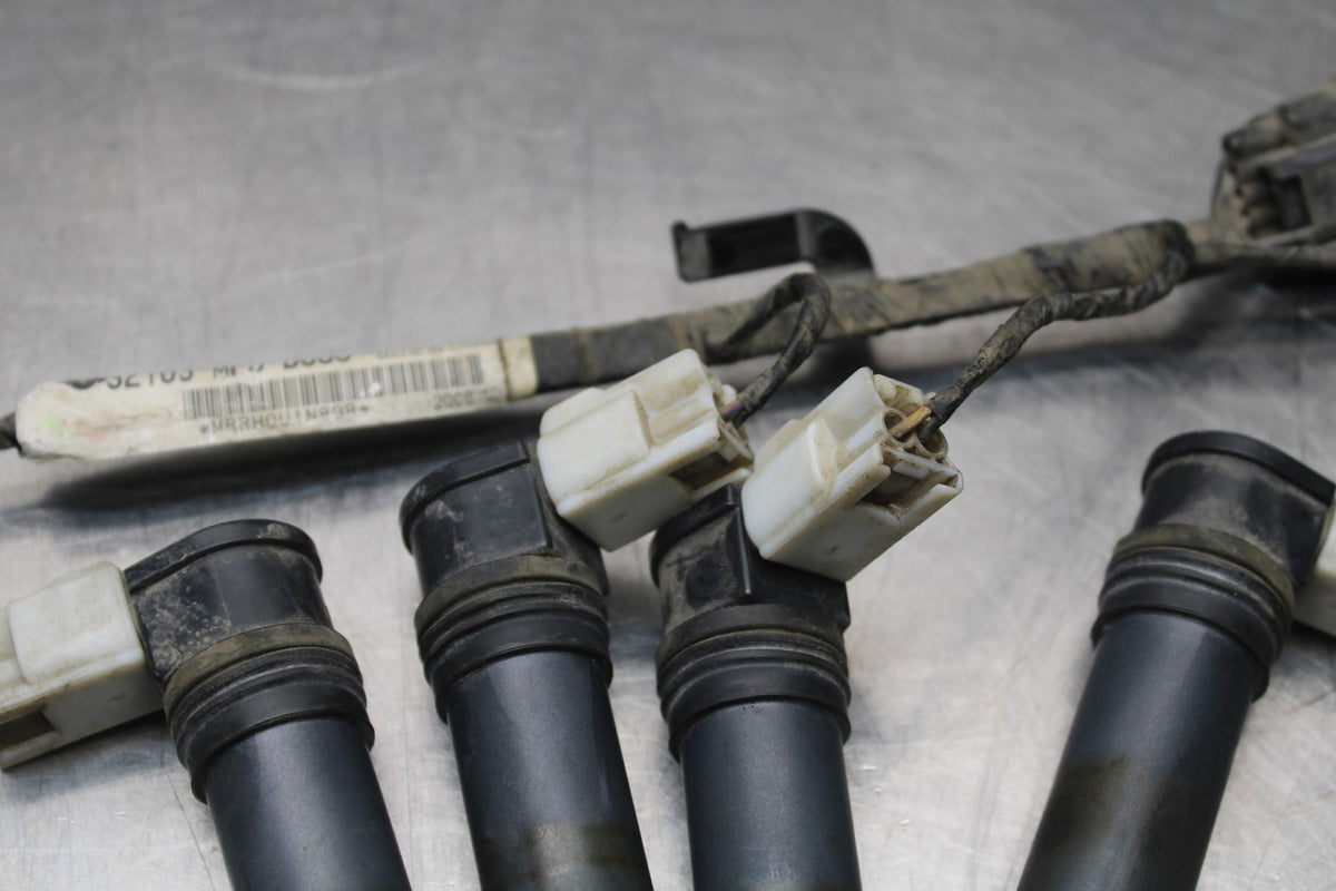 07-12 HONDA CBR600RR IGNITION COILS COIL SPARK PLUG CAPS BB812