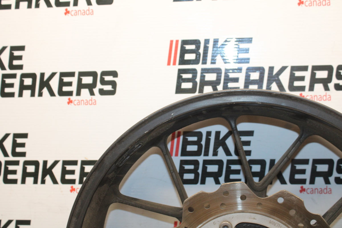 16 HONDA CB500F ABS REAR WHEEL BACK RIM & ROTOR BB930