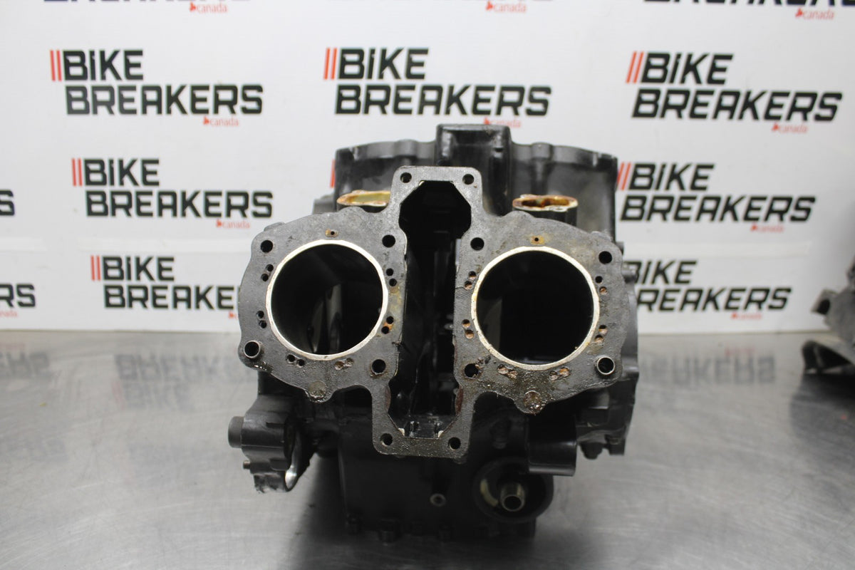84 HONDA INTERCEPTOR 1000 VF1000F ENGINE MOTOR CRANKCASE CRANK CASES BLOCK BB878
