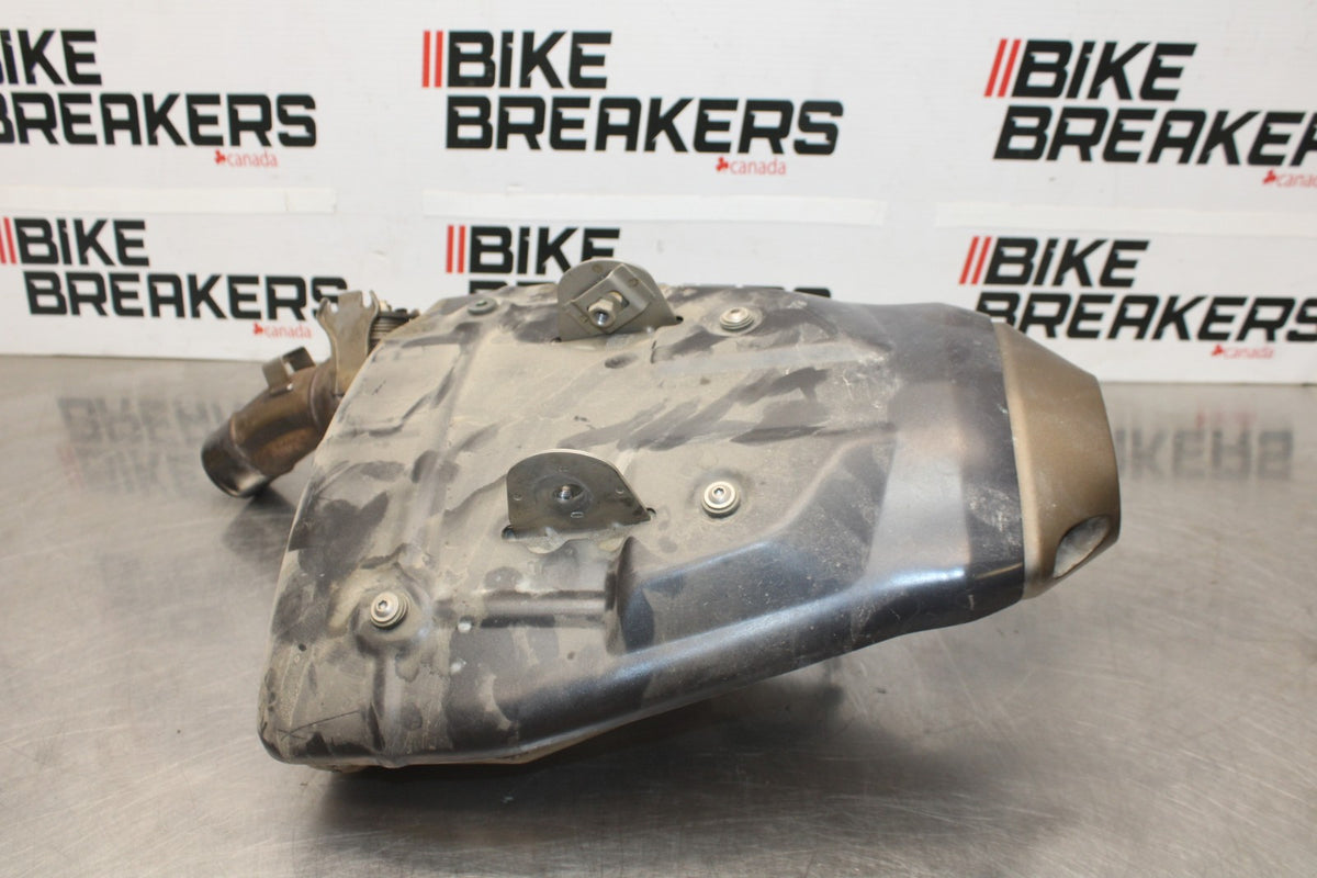 05-06 KAWASAKI NINJA ZX6R EXHAUST PIPE MUFFLER SLIP ON CAN SILENCER BB877