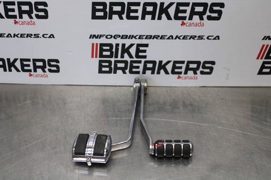 03-08 KAWASAKI VULCAN 1600 SHIFTER HEEL TOE SHIFTER BB196