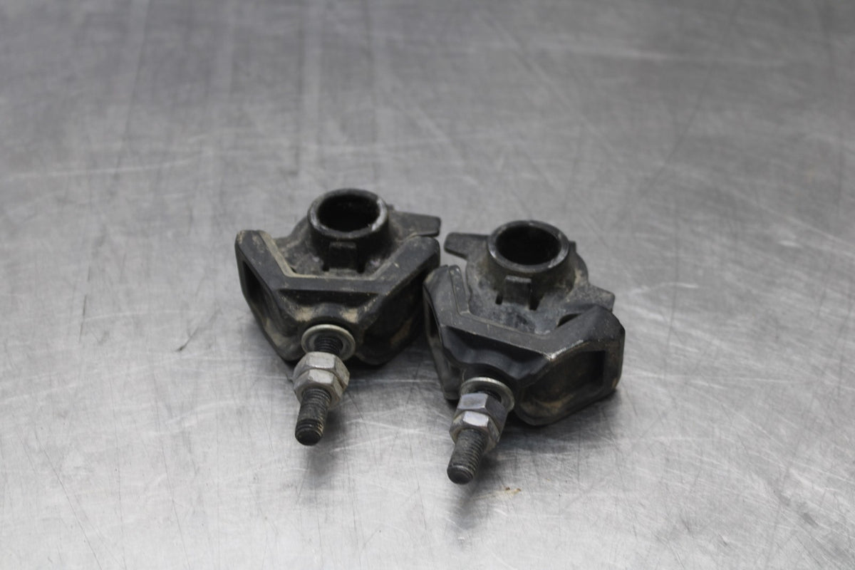 23-26 KAWASAKI NINJA ZX4RR SWINGARM CHAIN TENSIONER ADJUSTMENT BRACKETS  BB898