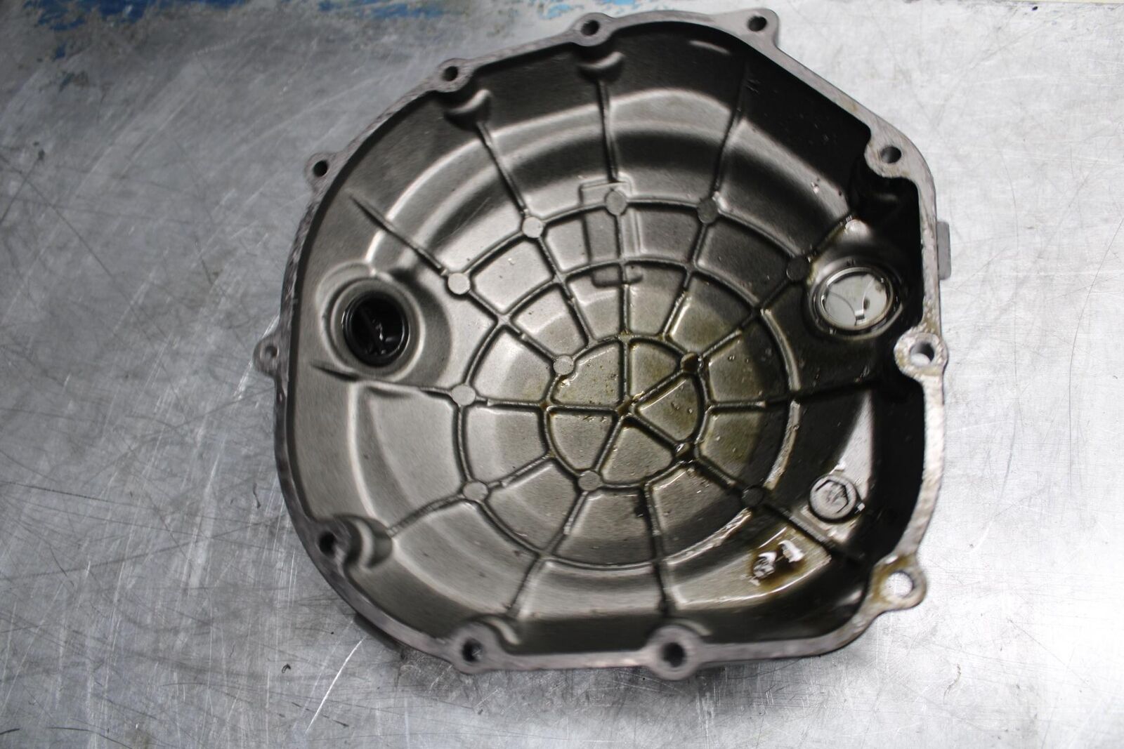 06-11 KAWASAKI  ZX-14R CLUTCH SIDE ENGINE MOTOR COVER BB478