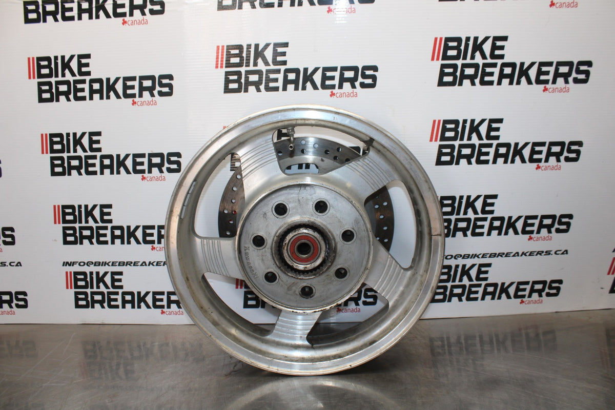 03-08 KAWASAKI VULCAN 1600 REAR WHEEL BACK RIM & ROTOR  BB196